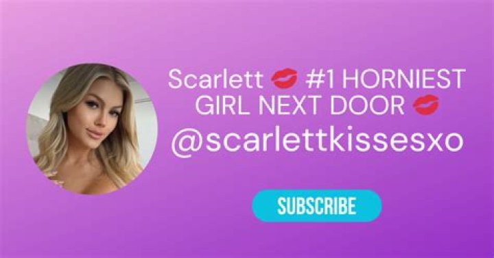 Unveiling the Allure of Scarlett Kisses on OnlyFans
