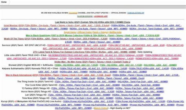 TamilBlasters.mov: The Ultimate Destination for Tamil Movie Enthusiasts