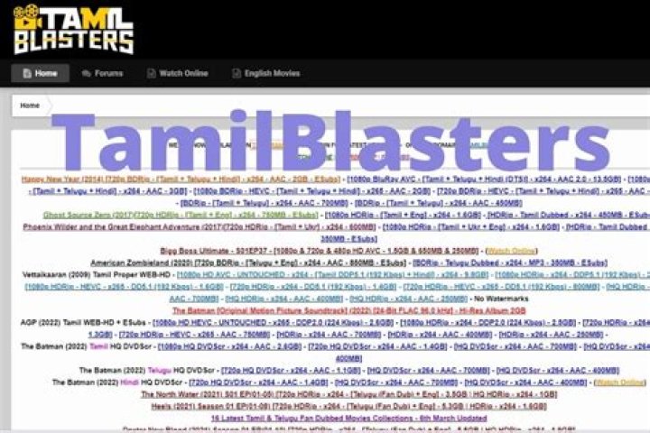 TamilBlasters: Your Ultimate Destination for Tamil Cinema