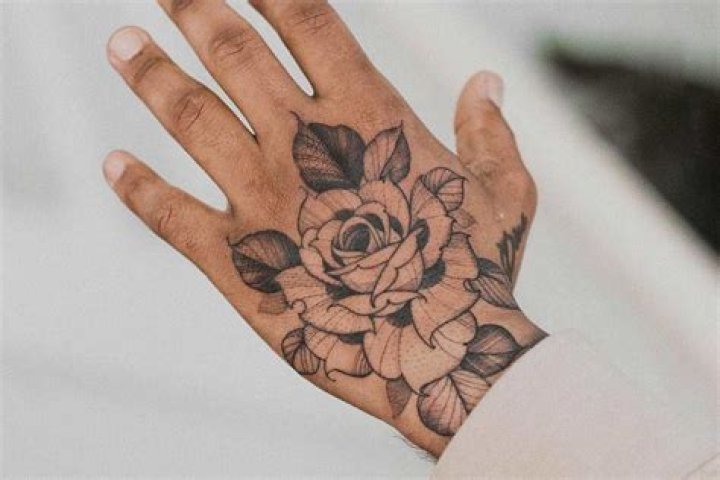 Tattoo Rose in Hand: A Symbol of Beauty and Strength