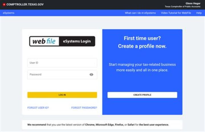 Texas Comptroller Login: A Comprehensive Guide to Managing Your Financial Affairs