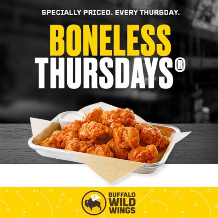 Thursday Boneless Wings at Buffalo Wild Wings: The Ultimate Game Day Experience