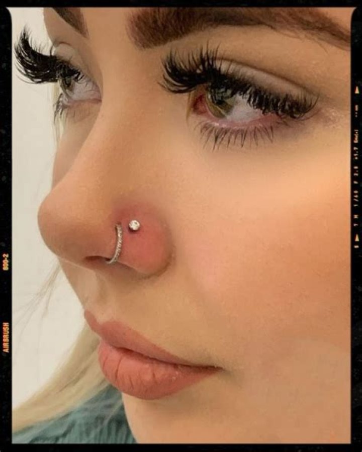 Exploring the Trend of Two Nose Piercings on One Side: A Bold Expression of Style