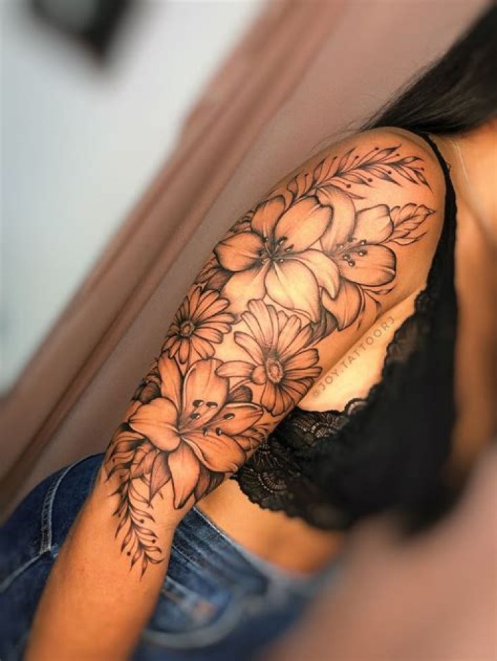Upper Arm Female Classy Half Sleeve Tattoo: A Comprehensive Guide