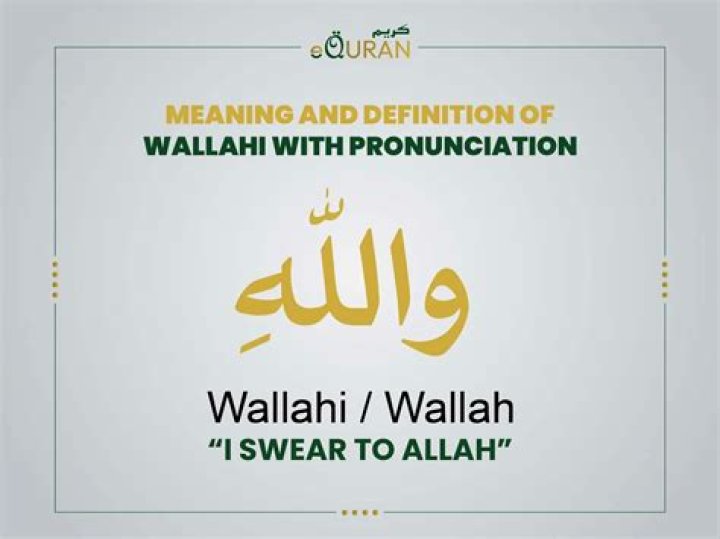 Understanding Wallahi Pronunciation: A Comprehensive Guide