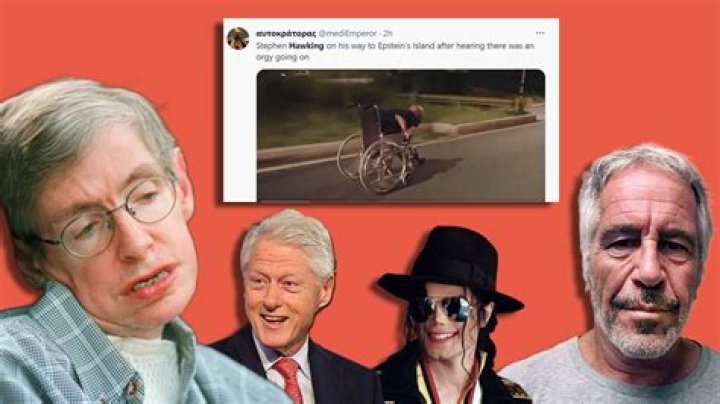 Was Stephen Hawking on Epstein's List?