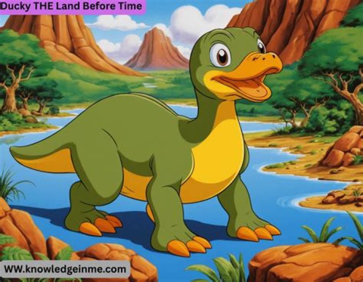 Who Voiced Ducky in The Land Before Time Movies?
