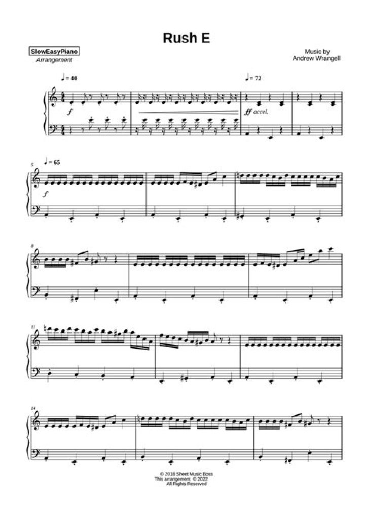 Who Made Rush E: The Story Behind the Viral Piano Piece