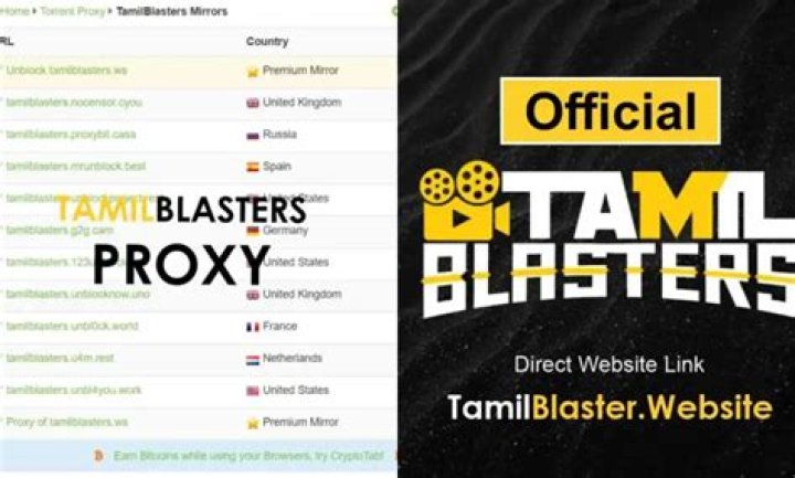 Discovering www.tamilblasters.dad: Your Gateway to Tamil Cinema