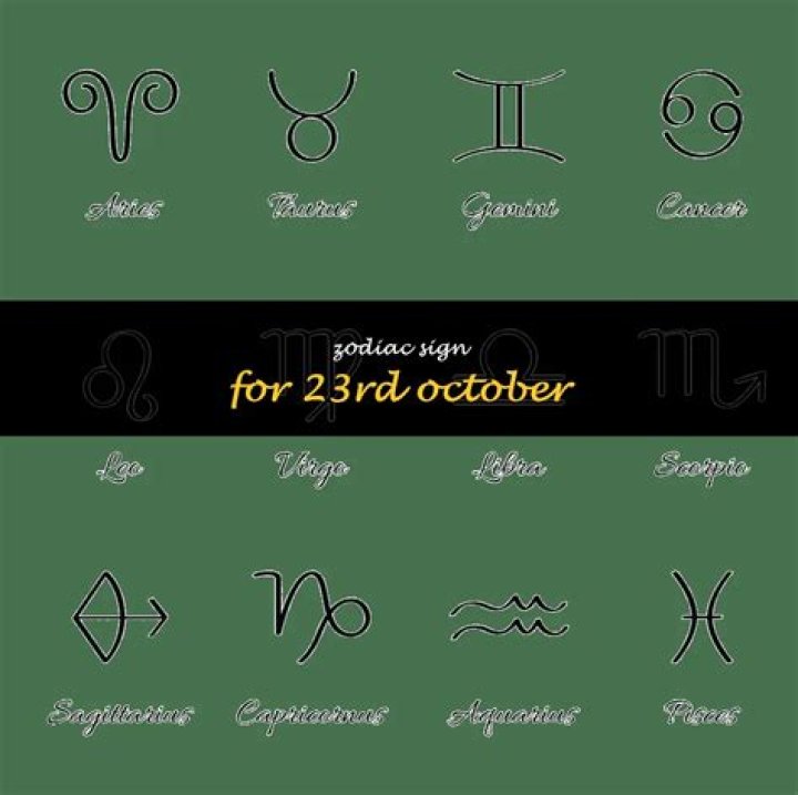 Zodiac Sign for 23rd October: Unveiling the Secrets of Libra and Scorpio